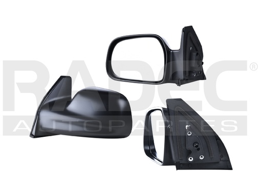 [018-0646-01] ESPEJO CV TRACKER 99-04 MANUAL NEGRO LSI/XL-7/JX/JS/JLS/JLX/EX/LX/DELUXE/ZR2/LIMITED/BASE/LT IZQ