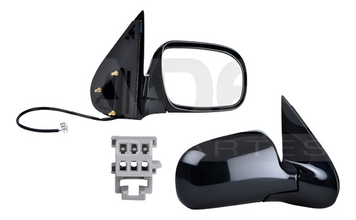 [018-0650-00] ESPEJO CV VENTURE 97-04 ELECTRICO NEGRO 3 PINES GLS/GL/PREMIERE/BASE/LS V6 6 CILINDROS 3.9L 4 PUERTAS DER