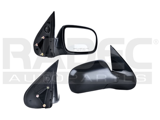 [018-0650-02] ESPEJO CV VENTURE 97-04 MANUAL NEGRO BASE/LS/LT V6 6 CILINDROS 3.9L 4 PUERTAS DER