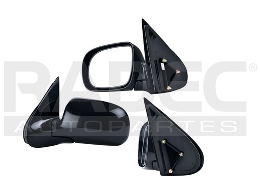 [018-0650-03] ESPEJO CV VENTURE 97-04 MANUAL NEGRO BASE/LS/LT V6 6 CILINDROS 3.9L 4 PUERTAS IZQ