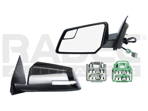 [018-0663-11] ESPEJO CV TRAVERSE 09-17 ELECTRICO E/ABATIBLE C/DESEMPANANTE C/DIRECCIONAL C/MEMORIA P/PINTAR ALL MODELS IZQ