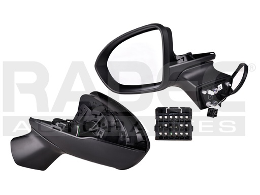 [018-0665-11] ESPEJO CV CRUZE 16-18 ELECTRICO S/CONCHA ORIGINAL IZQ