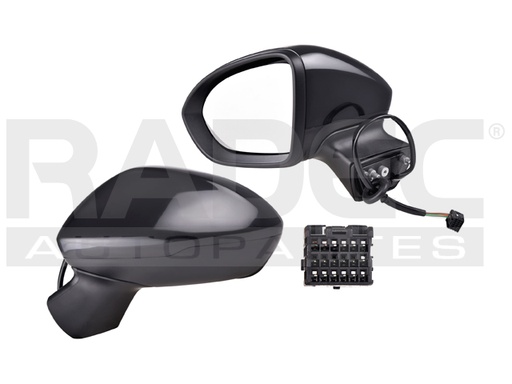 [018-0665-15] ESPEJO CV CRUZE 16-19 ELECTRICO C/DESENPANANTE P/PINTAR 5 PINES L/LS/LT/PREMIER L4 4 CILINDROS 1.4/1.6L 4 PUERTAS IZQ