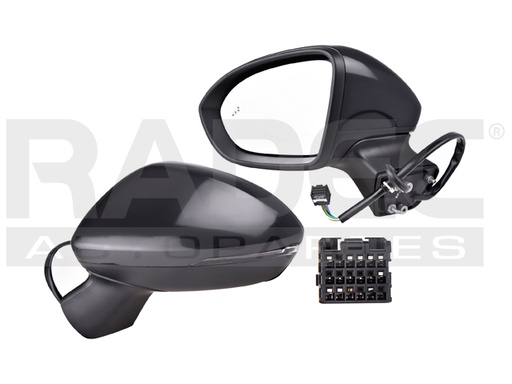 [018-0665-21] ESPEJO CV CRUZE 16-19 ELECTRICO C/DESENPANANTE C/DIRECCIONAL P/SENSOR DE PROXIMIDAD P/PINTAR L/LS/LT/PREMIER L4 4 CILINDROS 1.4/1.6L 4 PUERTAS IZQ