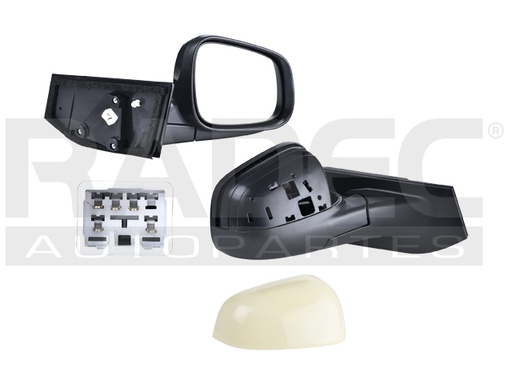 [018-0666-04] ESPEJO CV SPARK 11-17 LINEA ANTERIOR ELECTRICO P/PINTAR C/DESEMPANANTE 5 PINES BYTE/DOT/ZMX/LTZ/BASE/LS/LT DER