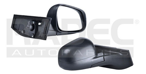 [018-0666-06] ESPEJO CV SPARK 11-17 LINEA ANTERIOR C/CONTROL CORRUGADO BYTE/DOT/ZMX/LTZ/LS/LT DER