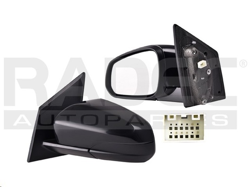 [018-0666-19] ESPEJO CV SPARK 16-21 ELECTRICO P/PINTAR LINEA NUEVA 3 PINES LT L4 4 CILINDROS 1.4L 5 PUERTAS IZQ