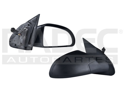 [018-0667-00] ESPEJO CV COBALT 05-10 C/CONTROL CORRUGADO SE/GT/LTZ/SPORT/SS/BASE/LS/LT L4 4 CILINDROS 2.0/2.2L 4 PUERTAS DER