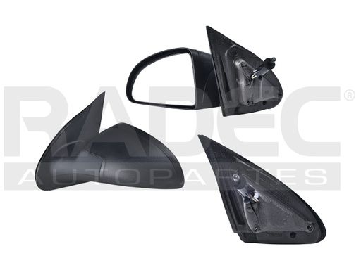 [018-0667-01] ESPEJO CV COBALT 05-10 C/CONTROL CORRUGADO SE/GT/LTZ/SPORT/SS/BASE/LS/LT L4 4 CILINDROS 2.0/2.2L 4 PUERTAS IZQ