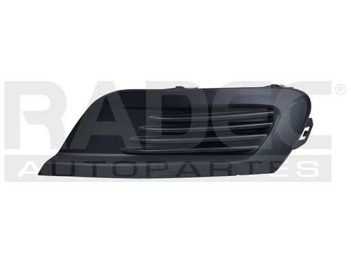 [003-2608-10] REJILLA FASCIA DELANTERA RN FLUENCE 15-17 S/HOYO P/FARO AUTHENTIQUE L4 4 CILINDROS 2.0L 4 PUERTAS DER