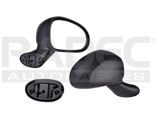 [018-0677-04] ESPEJO CV MATIZ 06-15 MANUAL CORRUGADO DER