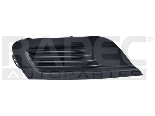 [003-2608-11] REJILLA FASCIA DELANTERA RN FLUENCE 15-17 S/HOYO P/FARO AUTHENTIQUE L4 4 CILINDROS 2.0L 4 PUERTAS IZQ