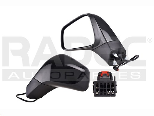 [018-0679-11] ESPEJO CV TRAX 17-20 ELECTRICO C/DESEMPANANTE P/PINTAR 5 PINES LS/LT/PREMIER L4 4 CILINDROS 1.8L 5 PUERTAS IZQ