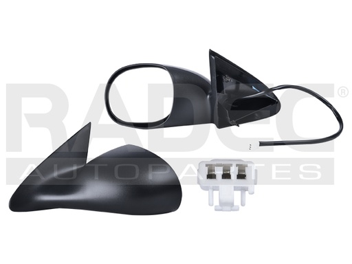 [018-0702-01] ESPEJO CR 300 99-01 ELECTRICO CORRUGADO 3 PINES M/INTREPID/CONCORDE/LX/LXI/ES/RT/SE/SXT/LIMITED/BASE V6 6 CILINDROS 2.7/3.5L 4 PUERTAS IZQ