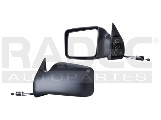 [018-0703-09] ESPEJO CR CARAVAN/VOYAGER 84-90 C/CONTROL NEGRO LE/CV/LX/ES/SE/BASE IZQ