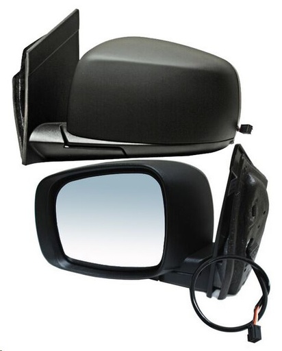 [018-0703-21] ESPEJO CR CARAVAN 08-20 ELECTRICO C/DESEMPANANTE NEGRO 5 PINES LI/LX/LIMITED/S/TOURING/BASE IZQ