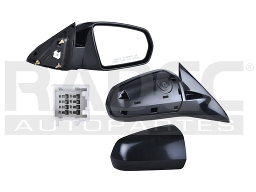 [018-0704-04] ESPEJO CR CIRRUS SEBRING 07-09 ELECTRICO C/DESEMPANANTE P/PINTAR 5 PINES LX/LIMITED/TOURING/BASE DER