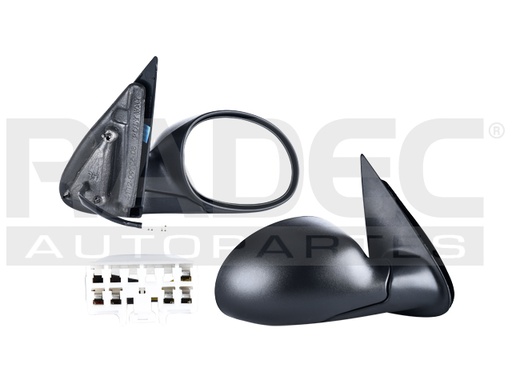 [018-0712-02] ESPEJO CR PT CRUISER 01-05 ELECTRICO C/DESENPANANTE CORRUGADO PINES GT/LIMITED/TOURING/BASE L4 4 CILINDROS 2.4L 4 PUERTAS DER
