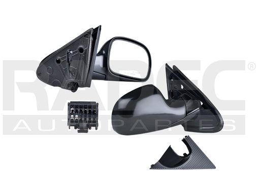 [018-0718-14] ESPEJO CR VOYAGER 01-08 ELECTRICO C/DESEMPANANTE P/PINTAR 5 PINES CV/EX/SPORT/EL/EC/LX/LXI/SE/SXT/LIMITED/TOURING/BASE DER