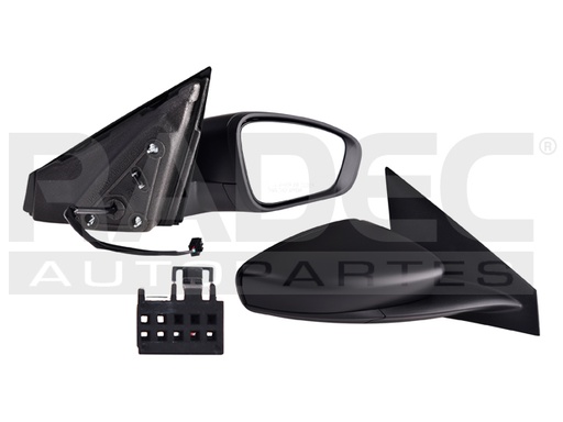 [018-0723-08] ESPEJO CR 200 15-16 ELECTRICO P/PINTAR 3 PINES LIMITED/LX/S/C L4/V6 4/6CILINDROS 2.4/3.6L 4 PUERTAS DER