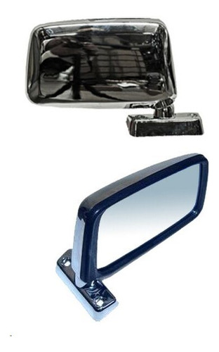[018-0803-00] ESPEJO NS 720 81-93 TIPO JAPONES CROMADO BASE/DELUXE/SPORT TRUCK L4 4 CILINDROS 2.0/2.2/2.4/2.5L 2 PUERTAS (U.T.P) DER