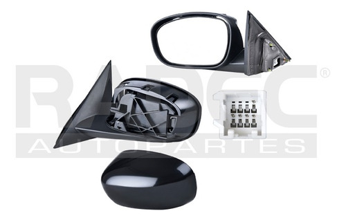 [018-0901-03] ESPEJO DG CHARGER 06-10  ELECTRICO  C/DESEMPANANTE P/PINTAR 5 PINES DAYTONA/S/TOURING/LIMITED/LX/SRT8/BASE/SXT/RT/SE IZQ