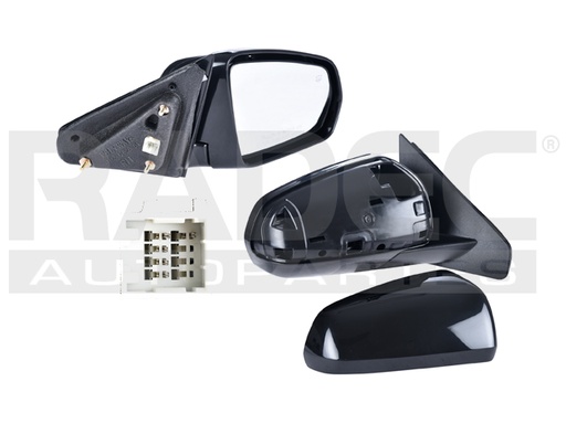 [018-0903-06] ESPEJO DG AVENGER 08-14 ELECTRICO C/DESENPANANTE P/PINTAR 5 PINES LUX/HEAT/GTS/SXT/EXPRESS/RT/SE L4/V6 4/6 CILINDROS 2.4/3.6L 4 PUERTAS DER