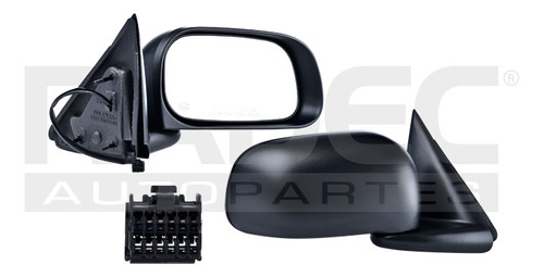 [018-0907-16] ESPEJO DG DAKOTA 08-12 ELECTRICO C/DESENPANANTE MAN/ABATIBLE NEGRO TRX/SPORT/XLS/DUROCROSS/LS/LONE STAR/TRX4/BIG HORN/LARAMIE/SLT/ST/SXT V6/V8 6/8 CILINDROS 3.7/4.7L 4 PUERTAS DER