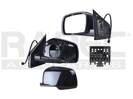 [018-0911-03] ESPEJO DG JOURNEY 09-20 ELECTRICO C/DESEMPANANTE P/PINTAR 5 PINES PREMIUM/AVP/CROSSROAD/RT SPORT/RT RALLYE/SE PLUS/SE SPORT/SXT/ CREW SPORT/EXPRESS/LUX L4/V6 2.4/3.5/3.6 L IZQ