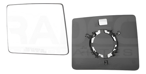 [001-1215-08] LUNA ESPEJO FD F-150 04-14 S/DESENPANANTE SUPERIOR P/ESPEJO TELESCOPICO STX V6 6 CILINDROS 3.7L 2/4 PUERTAS DER