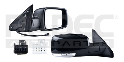 [018-0916-54] ESPEJO DG RAM 14-16 ELECTRICO C/DESENPANANTE C/DIRECCIONAL C/LUZ E/ABATIBLE P/PINTAR HEMI/LIMITED/SPORT/LONE STAR/BIG HORN/LARAMIE/SLT/ST/SXT/EXPRESS/RT 5.7/6.7L 2/4 PUERTAS DER