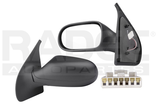 [018-0916-73] ESPEJO DG RAM 700 15-20 ELECTRICO CORRUGADO 3 PINES SLT L4 4 CILINDROS 1.6L 2 PUERTAS IZQ