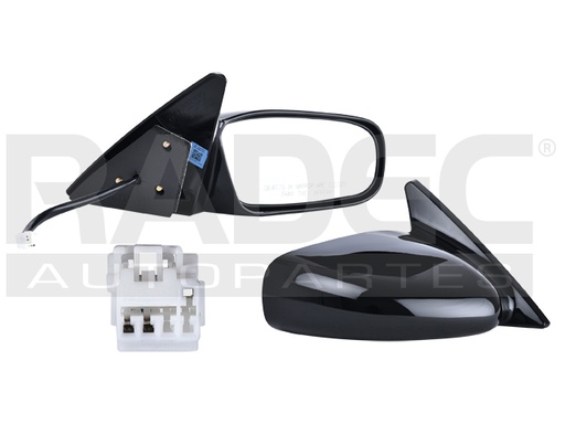 [018-0918-06] ESPEJO DG STRATUS 01-05 ELECTRICO P/PINTAR 3 PINES GTS/GT/GS/RT/SE L4/V6 4/6CILINDROS 2.4/2.4/3.L 2 PUERTAS DER