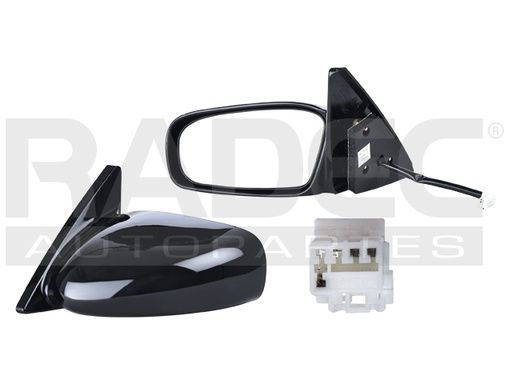 [018-0918-07] ESPEJO DG STRATUS 01-05 ELECTRICO P/PINTAR 3 PINES GTS/GT/GS/RT/SE L4/V6 4/6CILINDROS 2.4/2.4/3.L 2 PUERTAS IZQ