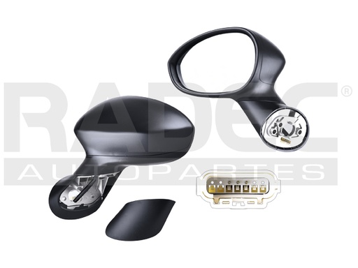 [018-1105-01] ESPEJO FT 500 11-15 ELECTRICO P/PINTAR 3 PINES IZQ