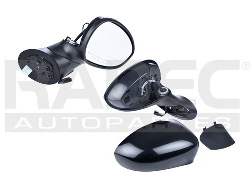 [018-1105-08] ESPEJO FT 500 09-15 ELECTRICO C/DESENPANANTE P/PINTAR SPORT/POP/TURBO L4 4CILINDROS 1.4L 2 PUERTAS DER