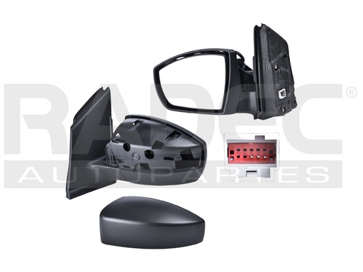 [018-1209-23] ESPEJO FD ESCAPE 13-16 ELECTRICO CORRUGADO 3 PINES TREND/TITANIUM/SEL/SE/S IZQ
