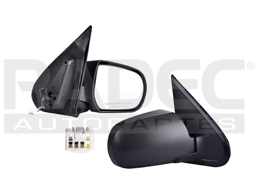 [018-1209-34] ESPEJO FD ESCAPE 03-07 ELECTRICO CORRUGADO 3 PINES LIMITED DER