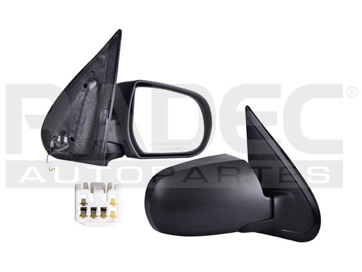 [018-1209-35] ESPEJO FD ESCAPE 03-07 ELECTRICO CORRUGADO 3 PINES LIMITED IZQ