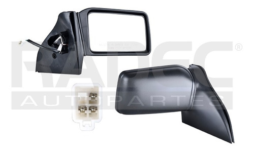 [018-1210-04] ESPEJO FD ESCORT 91-97 ELECTRICO CORRUGADO 3 PINES LX-E/LTS/LS/LX/BASE/GT/SPORT DER