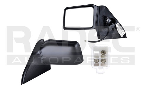 [018-1210-05] ESPEJO FD ESCORT 91-97 ELECTRICO CORRUGADO 3 PINES LX-E/LTS/LS/LX/BASE/GT/SPORT IZQ