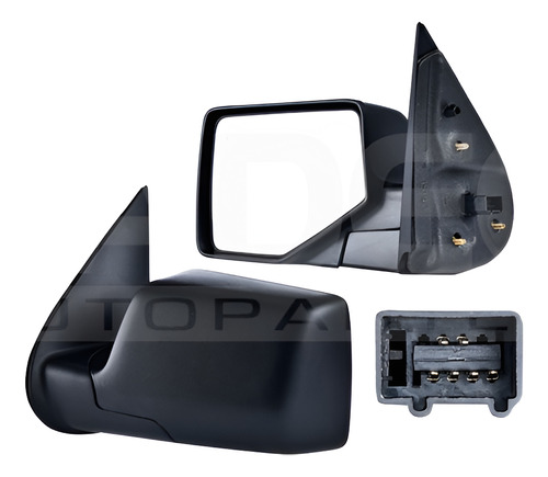 [018-1214-15] ESPEJO FD EXPLORER 06-10 ELECTRICO C/DESENPANANTE C/LUZ CORRUGADO LUXURY/PREMIER/LIMITED/BASE/EDDIE BAUER/XLT V6/V8 6/8CILINDROS 4.0/4.6L 4 PUERTAS IZQ