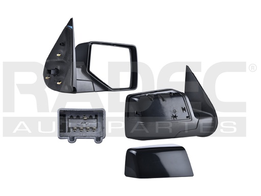 [018-1214-16] ESPEJO FD EXPLORER 06-10 ELECTRICO C/LUZ P/PINTAR LIMITED/EDDIE BAUER/XLT V6/V8 6/8CILINDROS 4.0/4.6L 4 PUERTAS DER