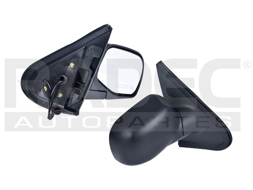 [018-1214-40] ESPEJO FD EXPLORER 95-01 ELECTRICO C/LUZ NEGRO LIMITED/XLS/BASE/XL/EDDIE BAUER/XLT/SPORT DER