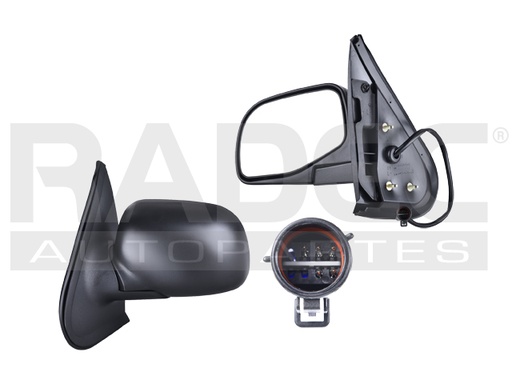 [018-1214-41] ESPEJO FD EXPLORER 95-01 ELECTRICO C/LUZ NEGRO LIMITED/XLS/BASE/XL/EDDIE BAUER/XLT/SPORT IZQ