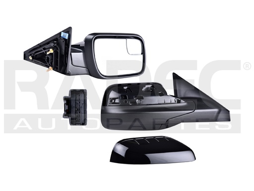 [018-1214-44] ESPEJO FD EXPLORER 11-15 ELECTRICO C/PUNTO CIEGO P/PINTAR PINES LIMITED/BASE/XLT/SPORT L4/V6 4/6CILINDROS 2.0/3.5L 4 PUERTAS DER