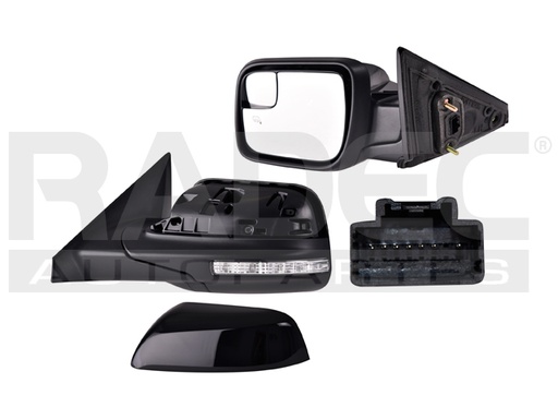 [018-1214-49] ESPEJO FD EXPLORER 16-19 ELECTRICO C/DESEMPANANTE C/DIRECCIONAL C/PUNTO CIEGO P/PINTAR LIMITED/PLATINUM/SPORT/XLT L4/V6 4/6CILINDROS 2.3/3.5L 5 PUERTAS IZQ