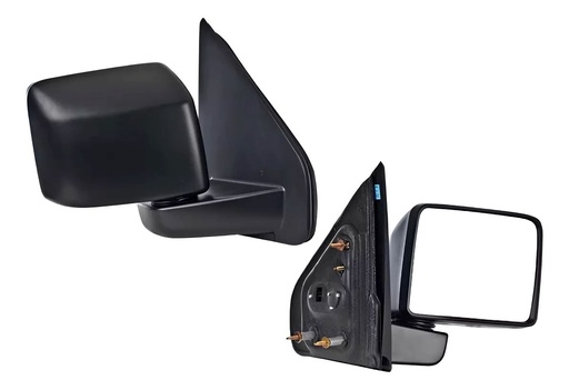 [018-1215-26] ESPEJO FD F-150 04-08 MANUAL CHICO AMERICANO NEGRO XTR/LARIAT/HARLEY/FX4/FX2/KING RANCH/LIMITED/XL/XLT/STX V6/V8 6/8CILINDROS 3.5/5.0/6.2L 2/4 PUERTAS DER
