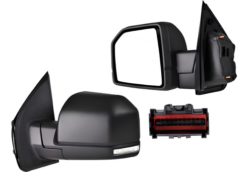 [018-1215-56] ESPEJO FD F-150 15-20 ELECTRICO C/DESEMPANANTE C/DIRECCIONAL C/LUZ INFERIOR P/SENSOR DE PROXIMIDAD CORRUGADO KING RANCH/LARIAT CREW/LIMITED/PLATINUM/RAPTOR V6/V8 2/4 PUERTAS DER