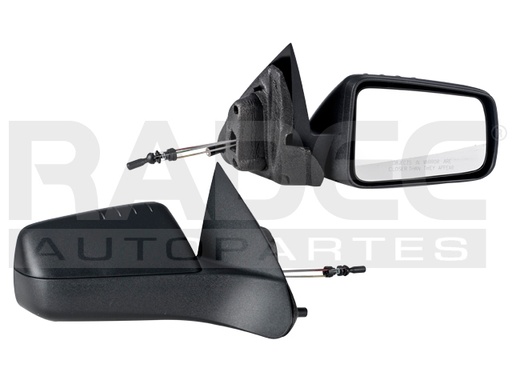 [018-1219-04] ESPEJO FD FOCUS 08-11 C/CONTROL MODELO AMERICANO CORRUGADO ST/SES/SEL/SE/SPORT/S L4/L5 4/5CILINDROS 2.0/2.5L 4 PUERTAS DER